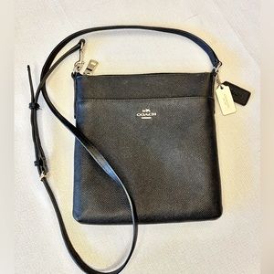 Coach Kitt Messenger Crossbody Bag in Black